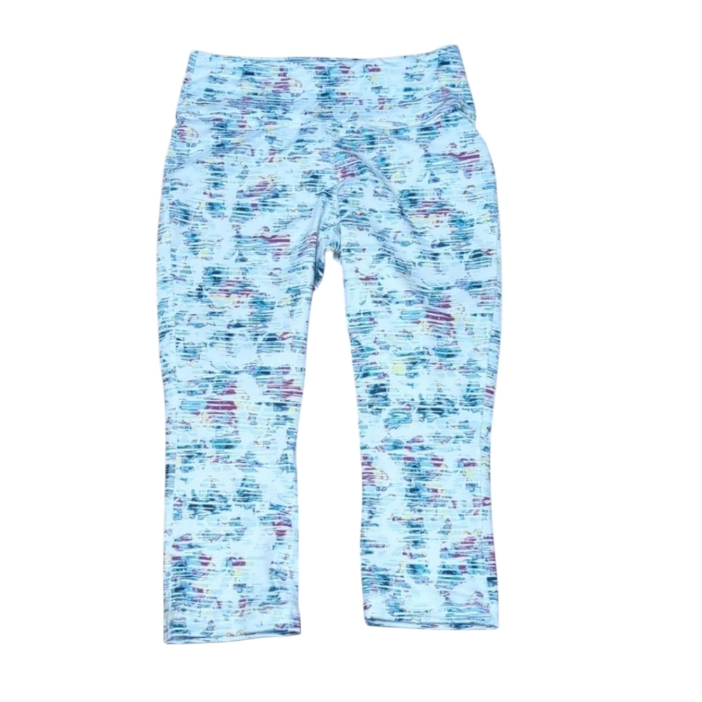 Zelos Studio Strength Capri Leggings Size Medium